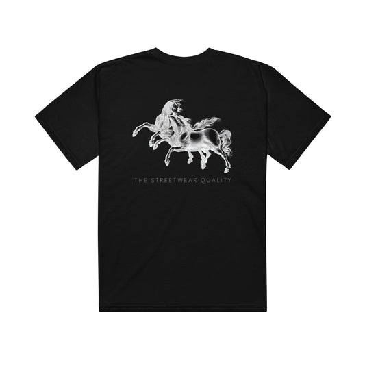 HORSE TSHIRT NOIR