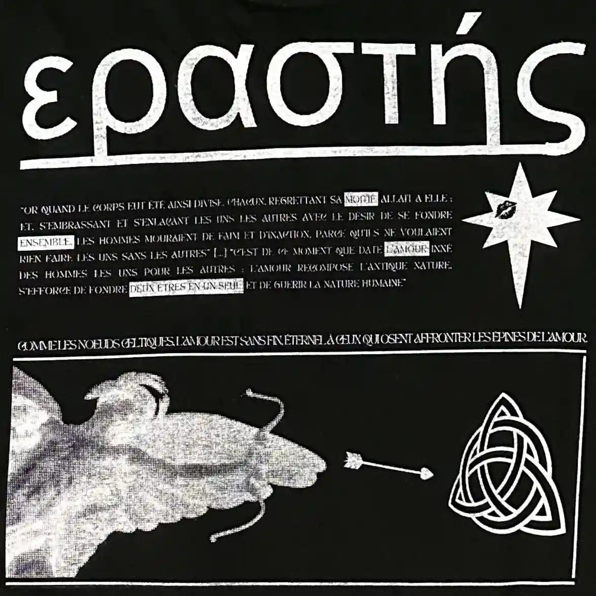 detail-impression-serigraphie-gonflant-t-shirt-ozyx-erastis-design-amour-blanc